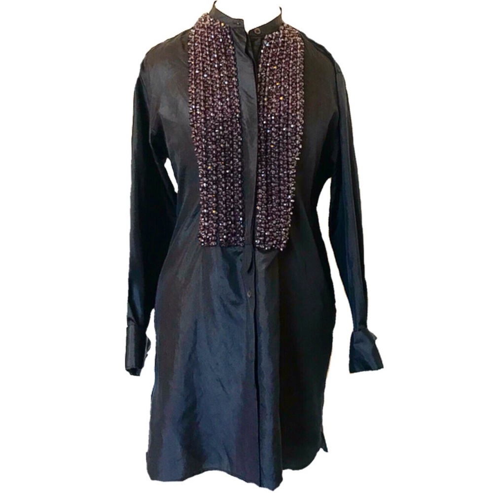 Dries can Noten beaded silk caftan— GORGEOUS! - Picture 1 of 8